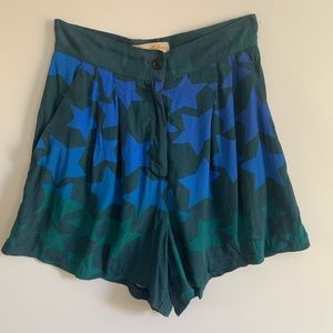 Mara Hoffman Starblast Navy Swing Shorts
